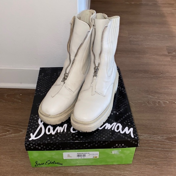 Winiford lug sole Chelsea sam Edelman boots! - Picture 1 of 9